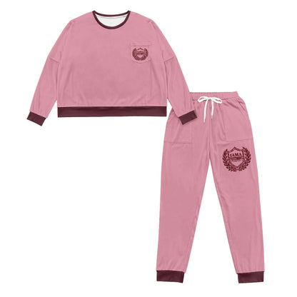 IAAT LUXE LOUNGE™ Signature Drawstring Pajama Set