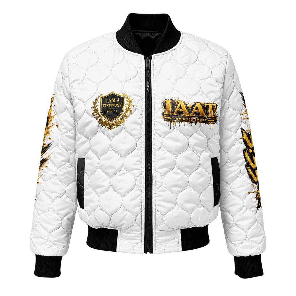 THE KINGDOM BOMBER™ Women’s Urban Lux Quilted Bomber Jacket