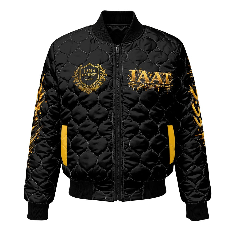 THE KINGDOM BOMBER™ Women’s Urban Lux Quilted Bomber Jacket