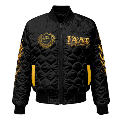 THE KINGDOM BOMBER™ Women’s Urban Lux Quilted Bomber Jacket