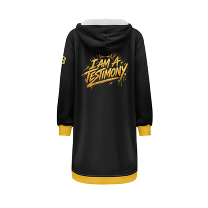 THE KINGDOM PRESENCE™ Women’s Longline Hooded Zip Coat
