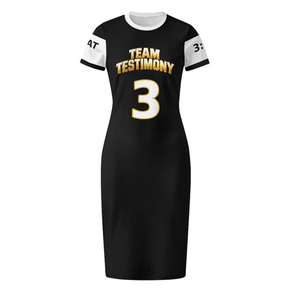 THE TESTIMONY FIT™ Women’s TEAM TESTIMONY™ Fitted Jersey Dress