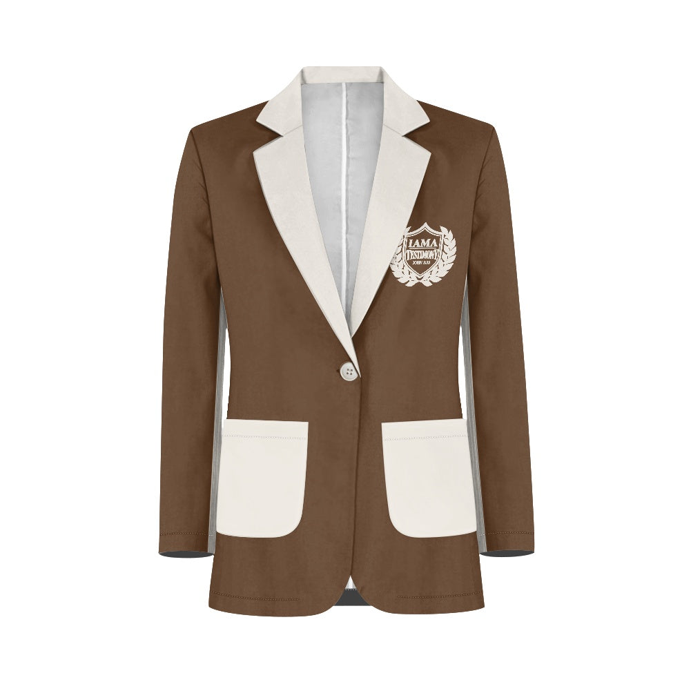 IAAT SIGNATURE FLOW™ — Women's Contrast Blazer