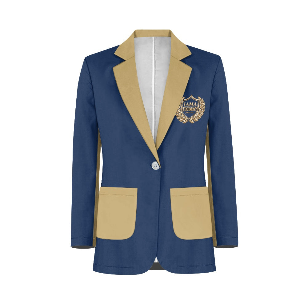 IAAT SIGNATURE FLOW™ — Women's Contrast Blazer