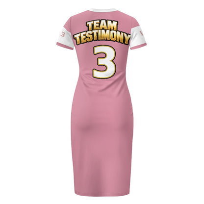 THE TESTIMONY FIT™ Women’s TEAM TESTIMONY™ Fitted Jersey Dress