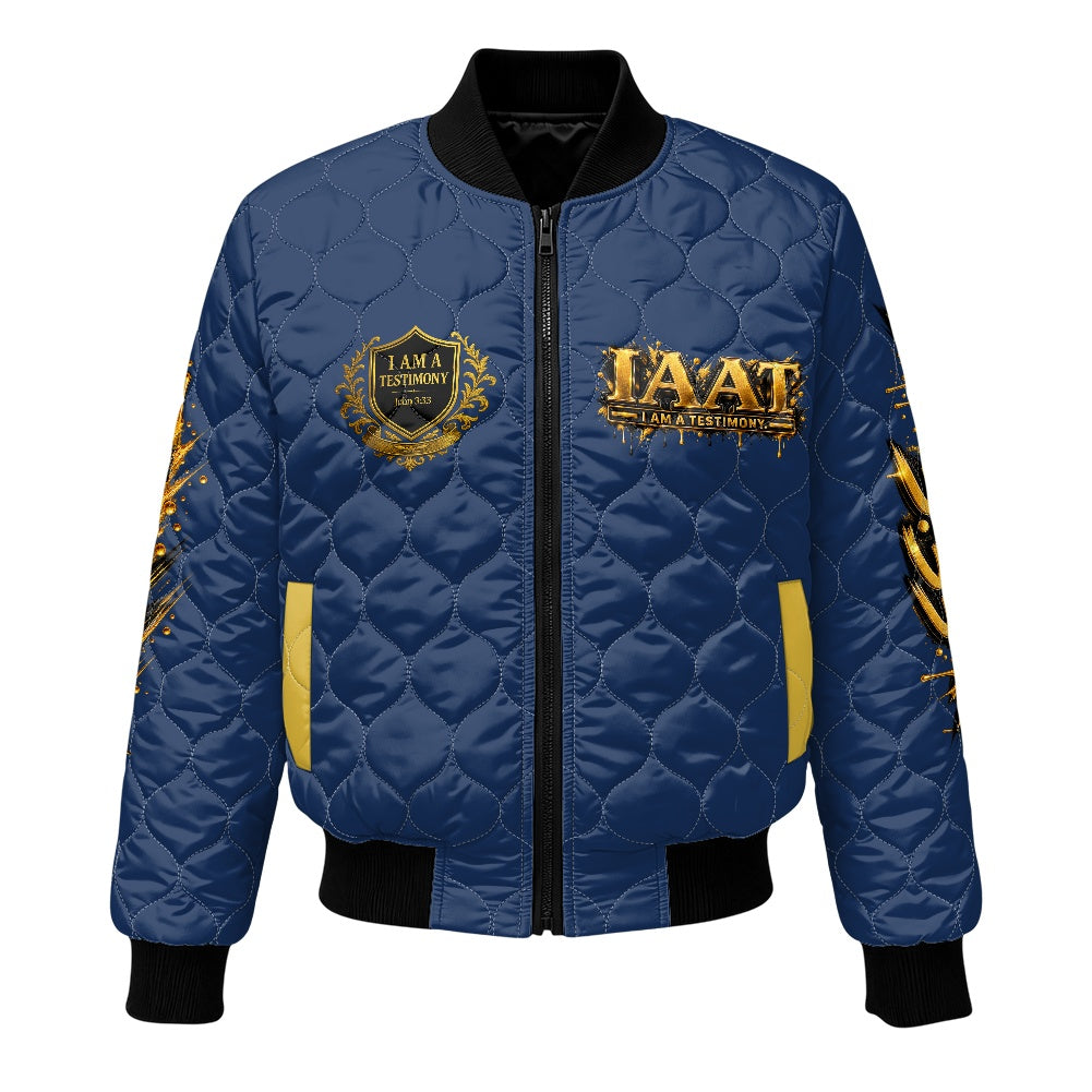 THE KINGDOM BOMBER™ Women’s Urban Lux Quilted Bomber Jacket