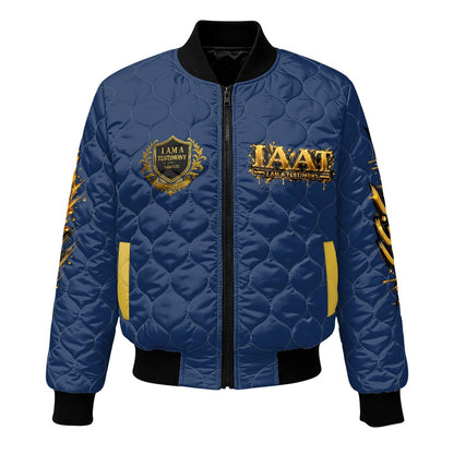 THE KINGDOM BOMBER™ Women’s Urban Lux Quilted Bomber Jacket
