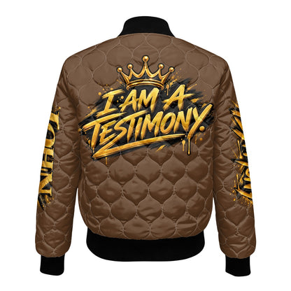 THE KINGDOM BOMBER™ Women’s Urban Lux Quilted Bomber Jacket