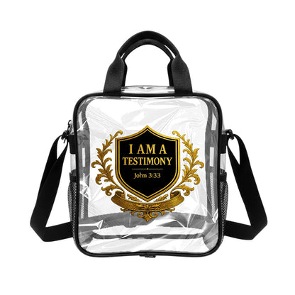 THE TESTIMONY CLEAR™ Signature IAAT Clear Carry Bag - classic