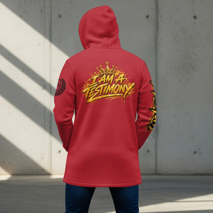THE KINGDOM AUTHORITY™ Men’s Signature Hooded Long Jacket
