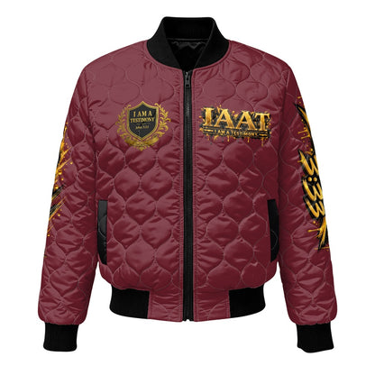THE KINGDOM BOMBER™ Women’s Urban Lux Quilted Bomber Jacket
