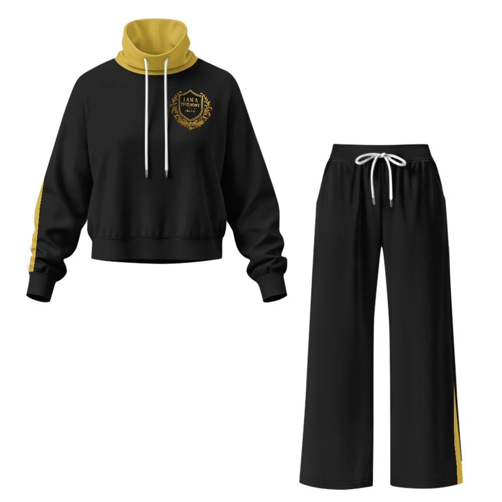 THE KINGDOM MOTION™ Women’s Sport Luxe Turtleneck & Wide-Leg Set