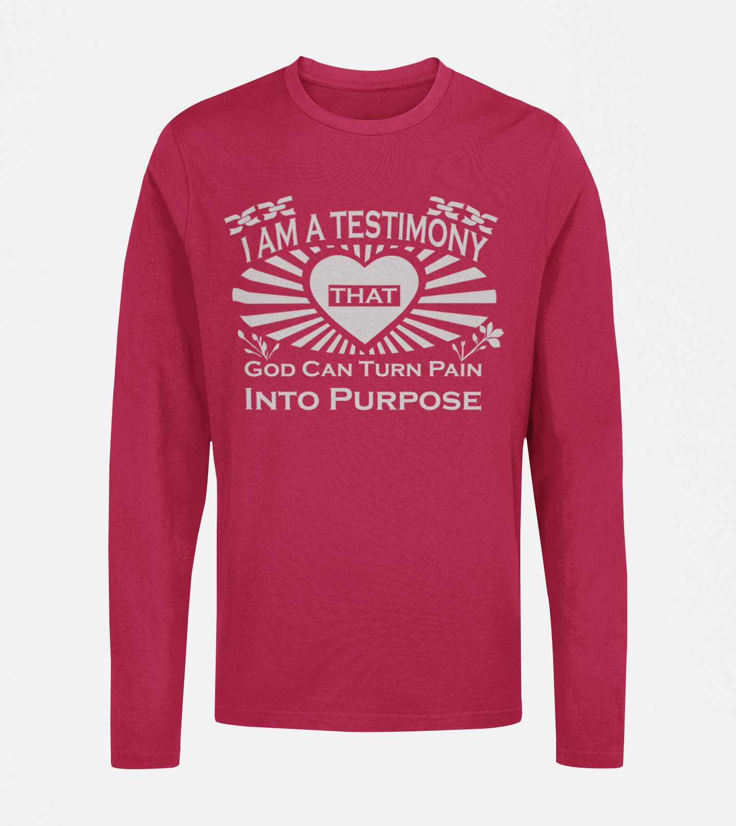 PAIN INTO PURPOSE LS TEE- R/W