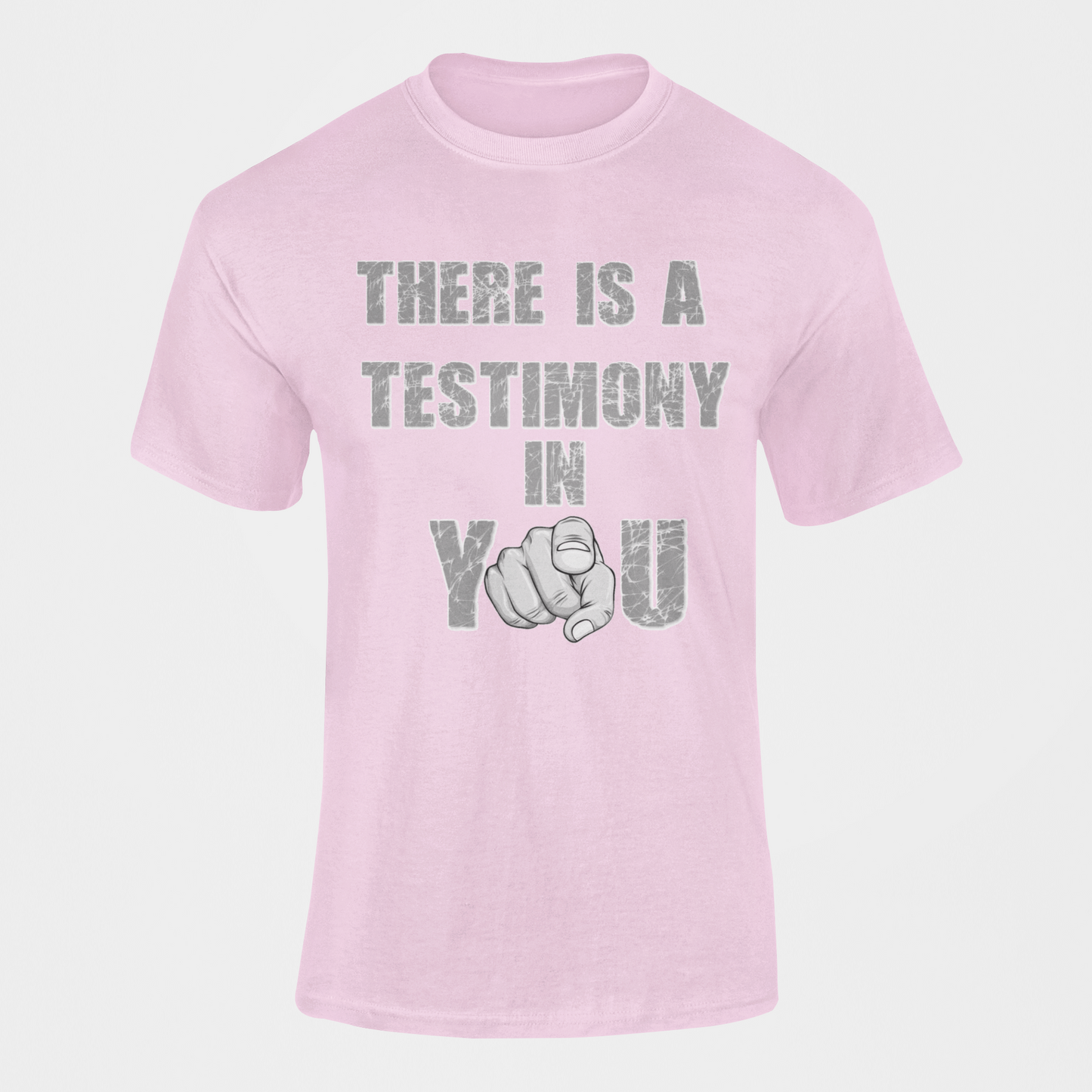 A TESTIMONY IN YOU TEE - PINK