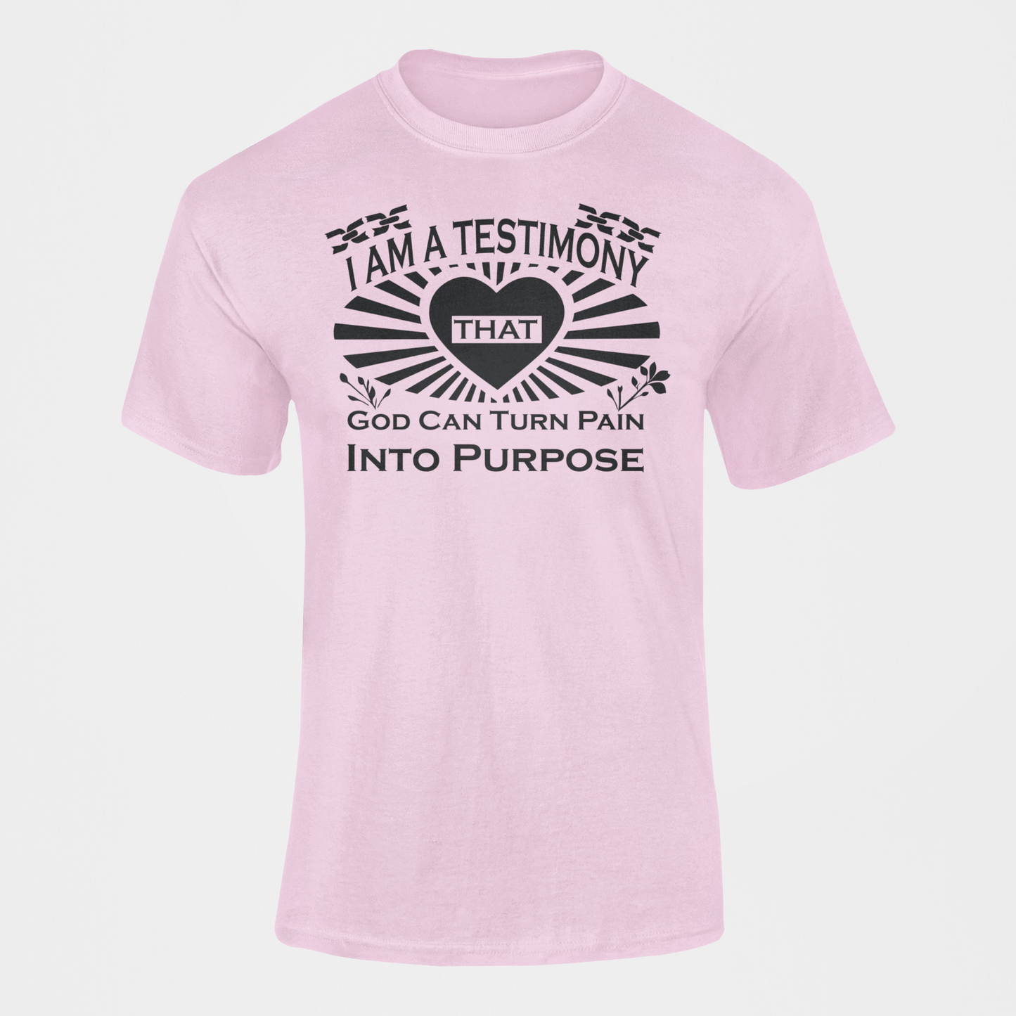 PAIN INTO PURPOSE TEE - PINK
